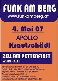 Funk am Berg 07@Weiklhalle