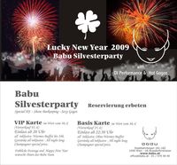 Babu Silvesterparty@Club Babu - the club with style