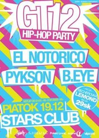 GT12 Hip-Hop party@Stars Club