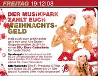 Der Musikpark zahlt euch Weihnachtsgeld@Musikpark-A1