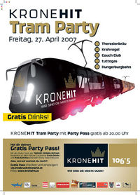 KRONEHIT - Tram Party@ - 