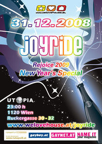 Joyride - Rejoice 2009@Club Utopia