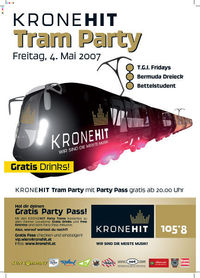 KRONEHIT  Tram Party@Ringlinie 1 und 2