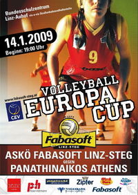 Volleyball - Europacup@Bundesschulzentrum Linz-Auhof