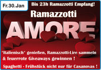 Amore Ramazzotti@Johnnys - The Castle of Emotions