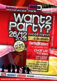 Want2party?@Charlie Club