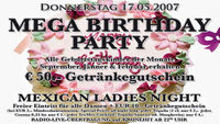 Mega Birthday Party@A-Danceclub