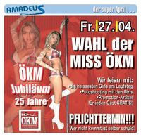 Wahl zur Miss ÖKM@Amadeus Dancefactory
