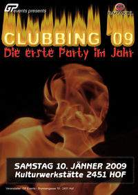 Clubbing 09 - Die erste Party im Jahr@Kulturwerkstätte Hof