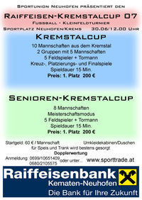 Kremstalcup@Sportplatz