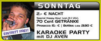 Karaoke Party mit DJ Aven