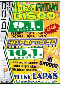 90 party 90@Ibiza Disco Club