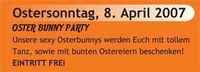 Oster Bunny Party@Club Heinrichs Tanzbar