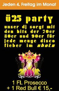 Ü25 Party@Shots - Cocktails & Music