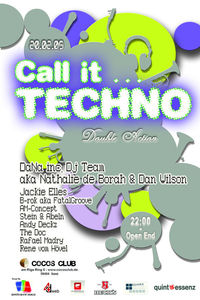 Call it Techno B-rok aka FatalGroove Bday @Cocos Club