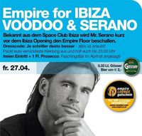 Voodoo & Serano@Empire St. Martin