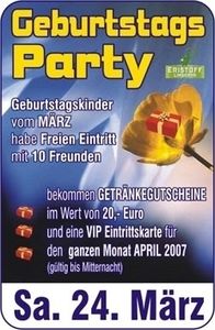 Geburtagsparty