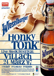 Wieselburger Honky Tonk Festival@19 verschiedene Lokale