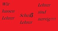 scheiss lehrer