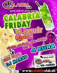 Calabria Friday@Calabria Club