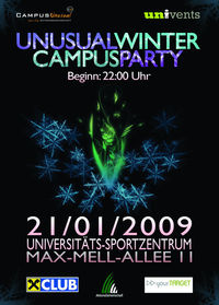 Unusual Winter Campus Party@Uni-Sportzentrum