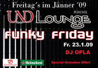 Funky Friday@ UND Lounge@Kloster UND Lounge 