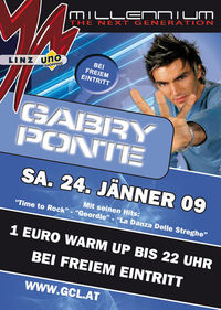 Dj Gabry Ponte live@Millennium Leonding