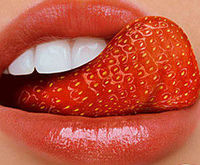 Ich liebe Erdbeeren