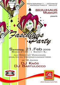 Faschings Party@Brauhaus Museum