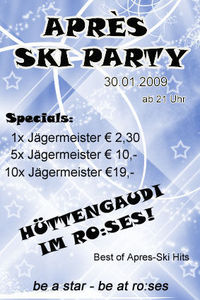 Apres Ski Party@ro:ses disco - bar - karaoke