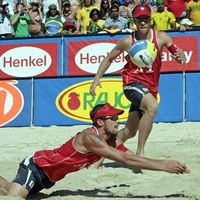 A1 Beachvolleyball-Grandslam 2009 wir san dabei!