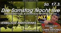 Samstag Nacht mit MC Chris Antonio