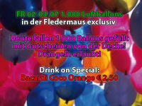 1.000 Luftballons & Bunny Zone@Fledermaus