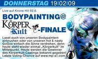 Bodypainting @ Körperkultfinale@Musikpark-A1