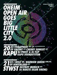 Open Air Oheim goes big little City 2.0 @ KAPU@Stadtwerkstatt