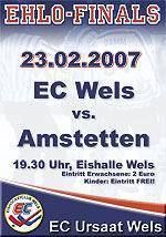 Wels vs. Amstetten@Eishalle