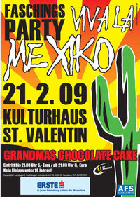 Faschingsparty Viva la Mexiko@Kulturhaus