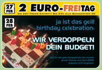 2 Euro Freitag@Bienenstich