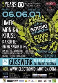 SoundForce - The Kingsize *5 Years E-M*