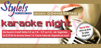 Karaoke Night@Style!s