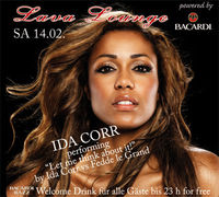 Ida Corr performing 'Let me think about it'@Lava Lounge Linz