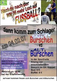 BS Langeck vs. Altburschen@Sporthalle Ritzing