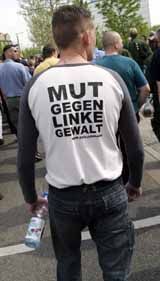 gegen linke Gewalt