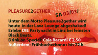 Frühbucherbonus für Alle!@Lava Lounge Linz