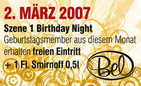 Szene1 Birthday Night@Disco Bel