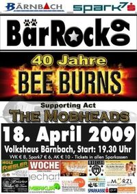 BärRock09 - 40 Jahre Bee Burns@Volkshaus