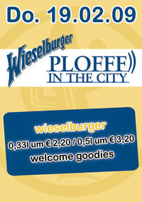 Wieselburger - Plofff in the City@Kaktus Bar