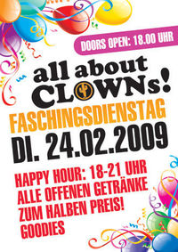 Faschingsdienstag - all about Clowns!