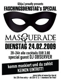 Masquerade@Q[kju:] Bar