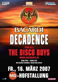 Bacardi Decadence@Museumsquartier-Hofstallung